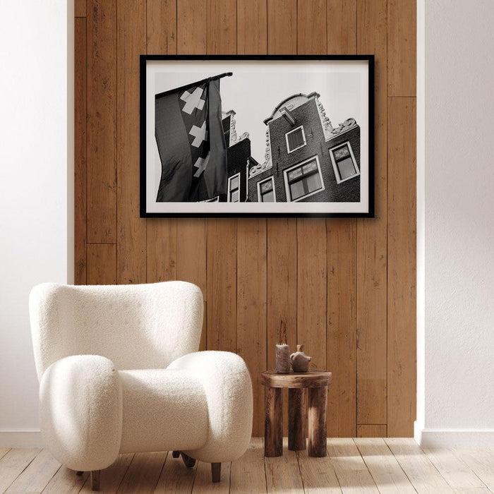 Walljar Flag Of Amsterdam