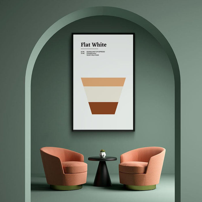 Walljar Flat White