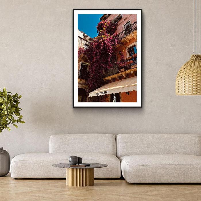 Walljar Flowers Of Trattoria