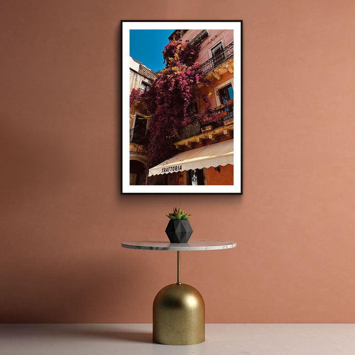 Walljar Flowers Of Trattoria