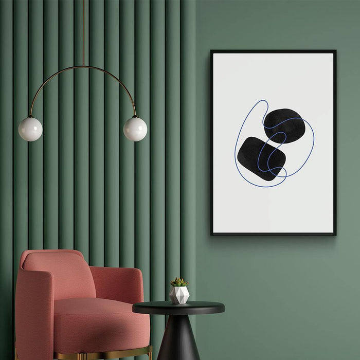 Walljar Flowing Shapes