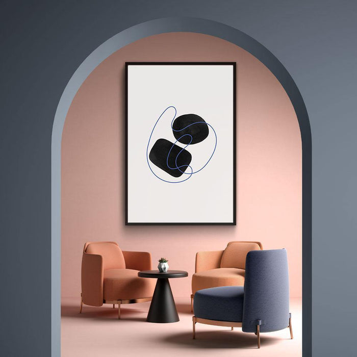 Walljar Flowing Shapes