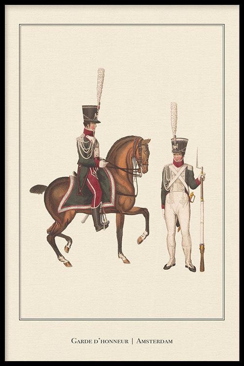 walljar Garde d'honneur Amsterdam