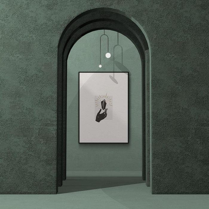 Walljar Gemstone Hand