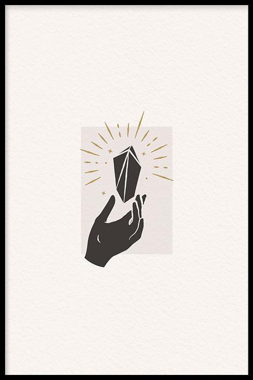 walljar Gemstone Hand