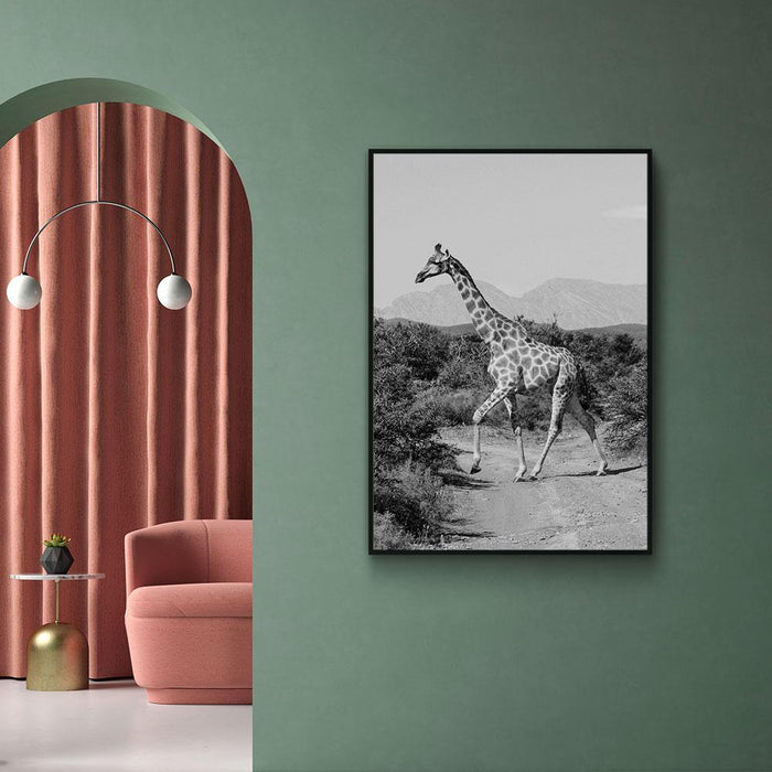 Walljar Giraffe In De Natuur