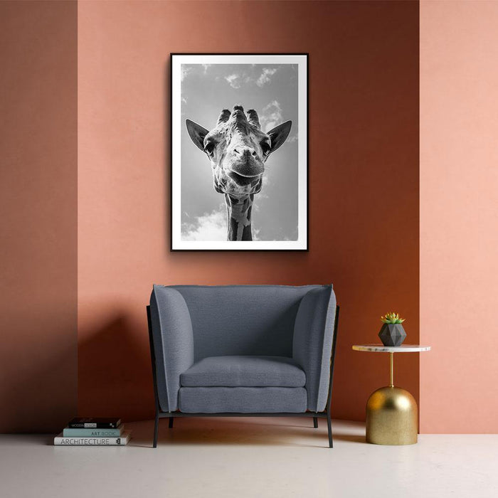 Walljar Giraffe Up Close