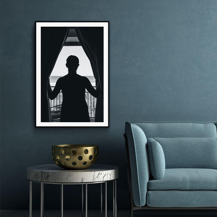 Walljar Girl At The Window