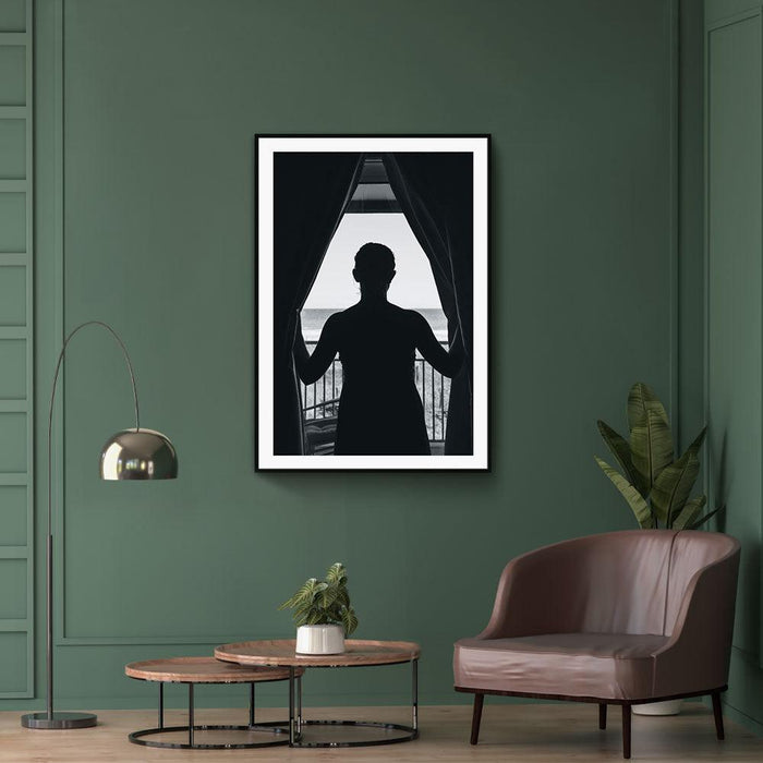 Walljar Girl At The Window