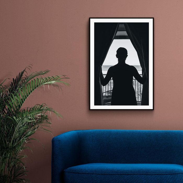 Walljar Girl At The Window