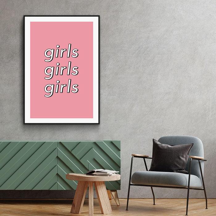 Walljar Girls Girls Girls