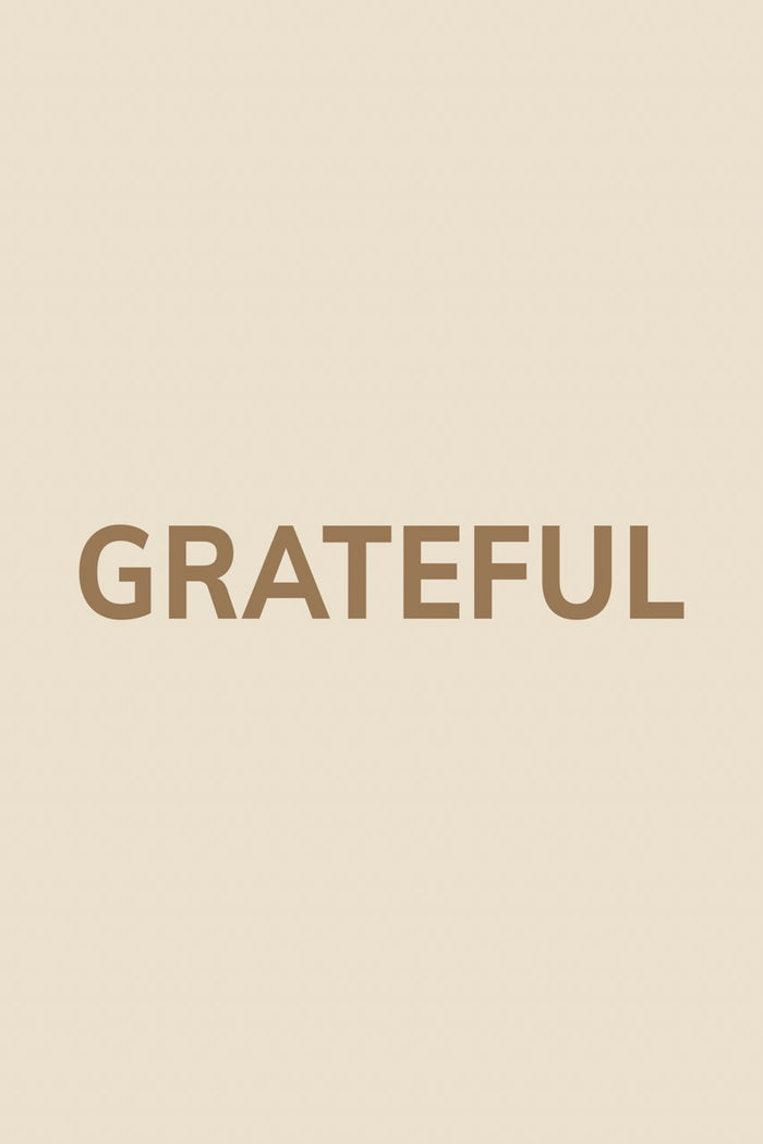 walljar Grateful Poster