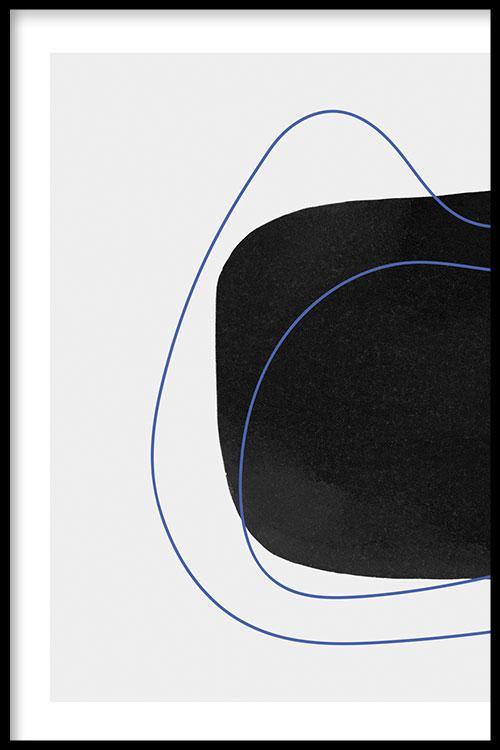 walljar Half Rectangle I