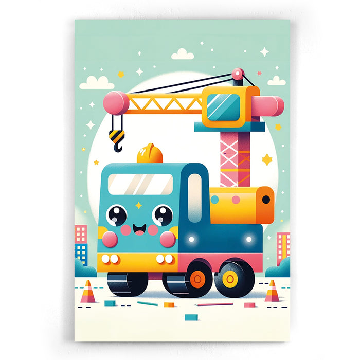 walljar Het Kleurrijke Hijskraantje