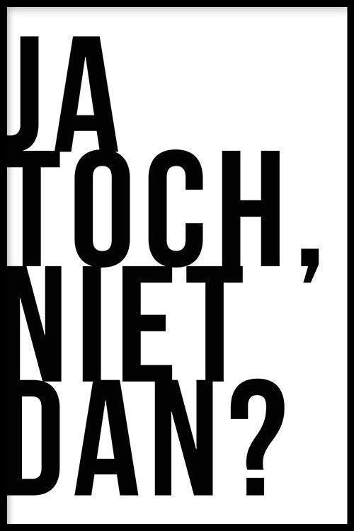 walljar Ja Toch Niet Dan?