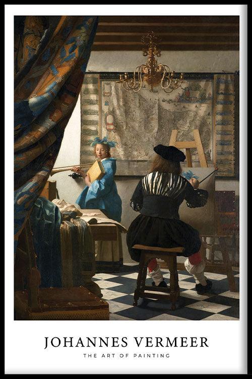 walljar Johannes Vermeer - De Schilderkunst