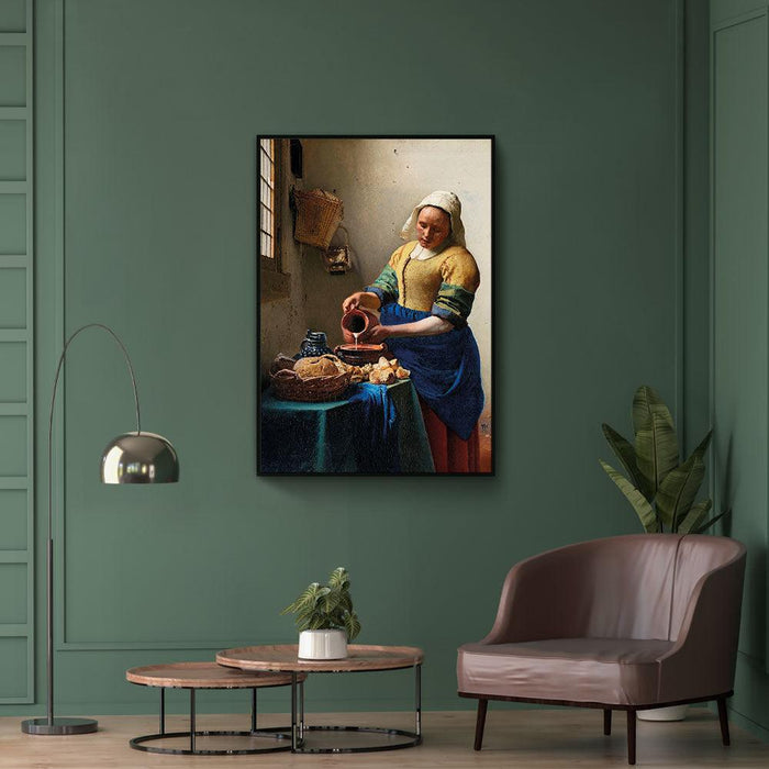 Walljar Johannes Vermeer - Het Melkmeisje II