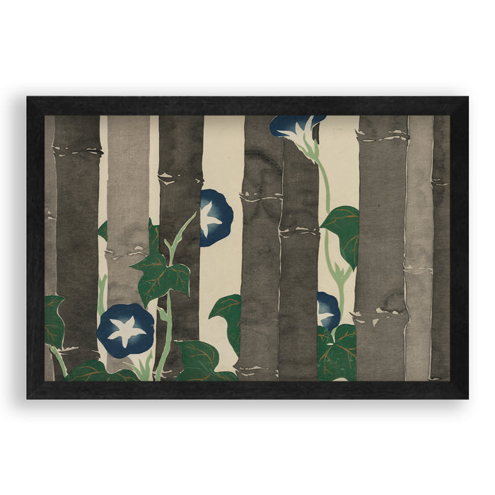 Walljar Kamisaka Sekka - Morning Glories