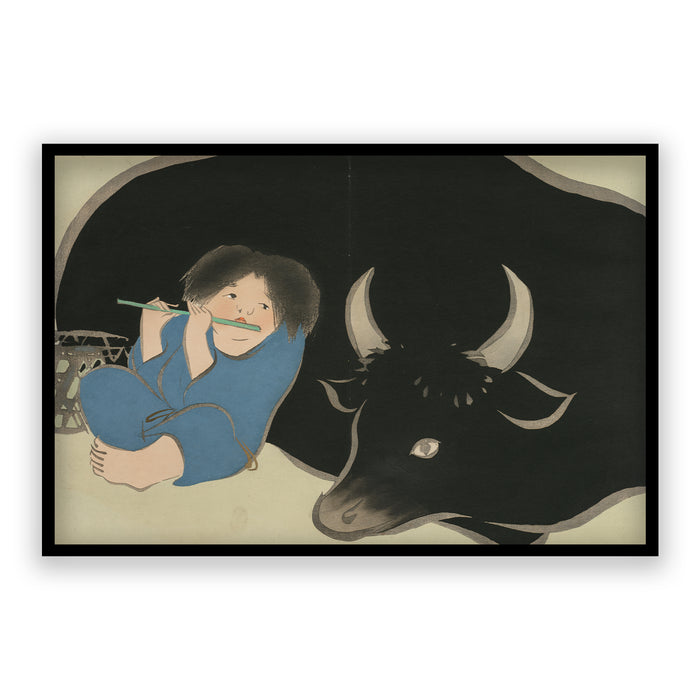 Walljar Kamisaka Sekka - Oxherd