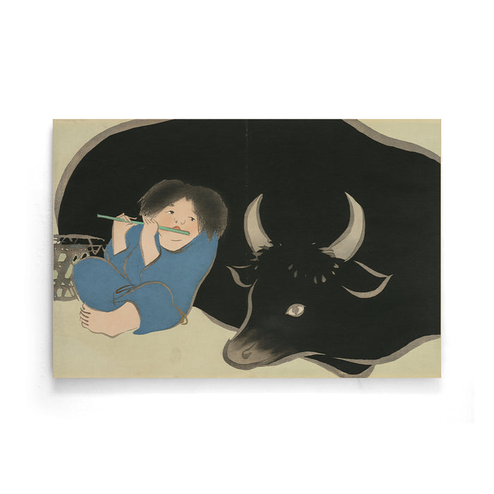 walljar Kamisaka Sekka - Oxherd