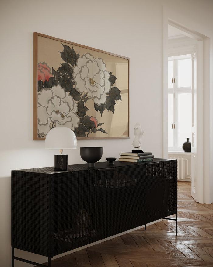 Walljar Kamisaka Sekka - Peonies