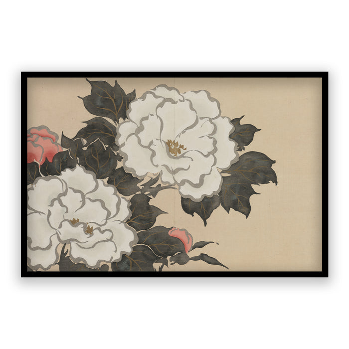 Walljar Kamisaka Sekka - Peonies