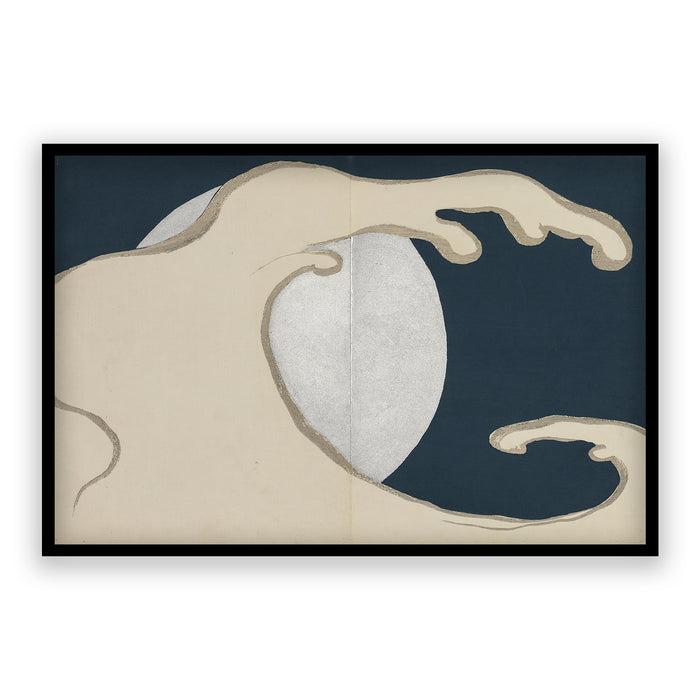 Walljar Kamisaka Sekka - Rising Waves