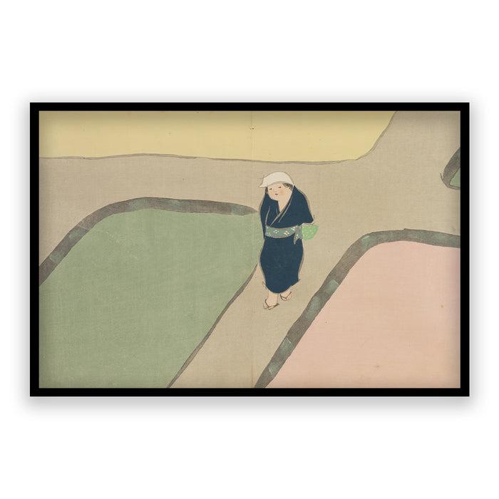 Walljar Kamisaka Sekka - Spring Field