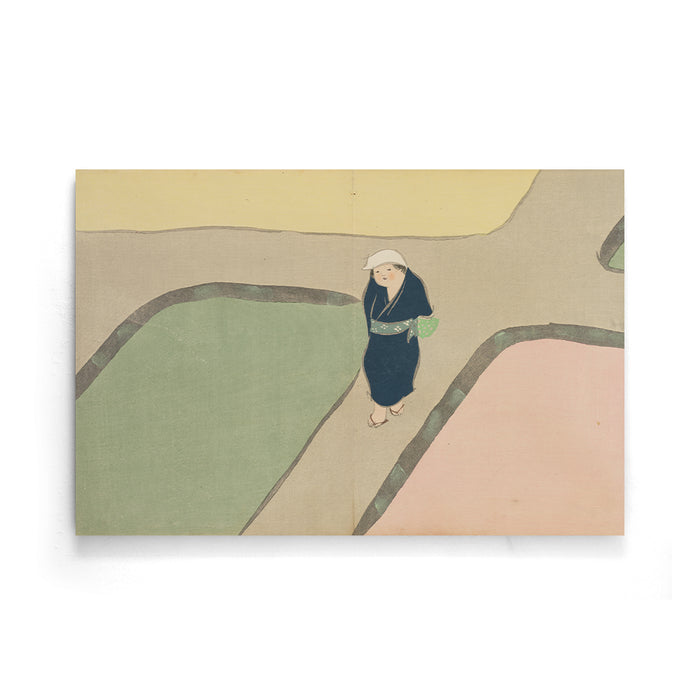 walljar Kamisaka Sekka - Spring Field