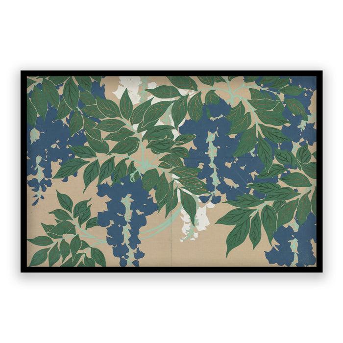 Walljar Kamisaka Sekka - Wisteria