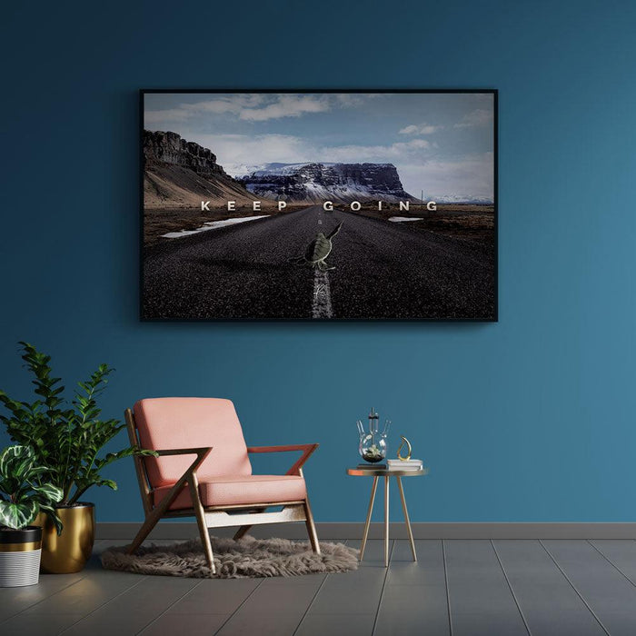 Walljar Keep Going (landscape)