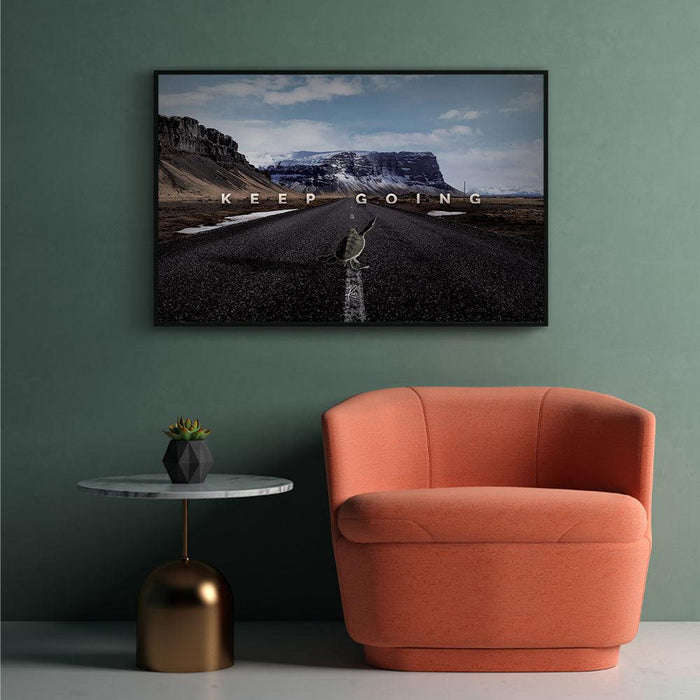 Walljar Keep Going (landscape)