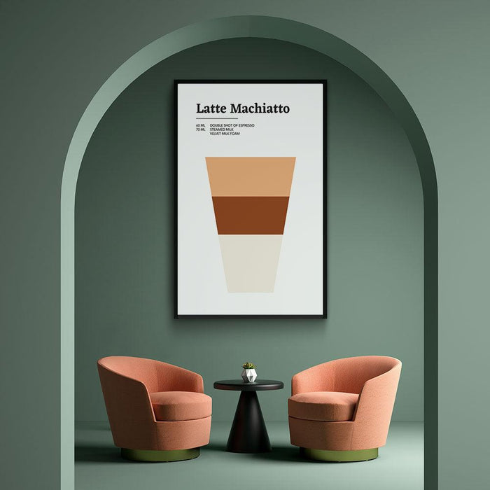 Walljar Latte Machiatto