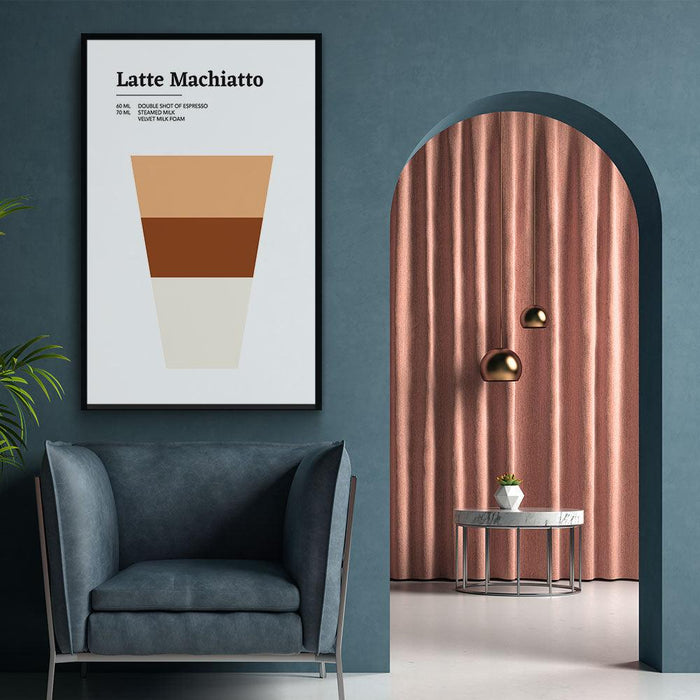 Walljar Latte Machiatto