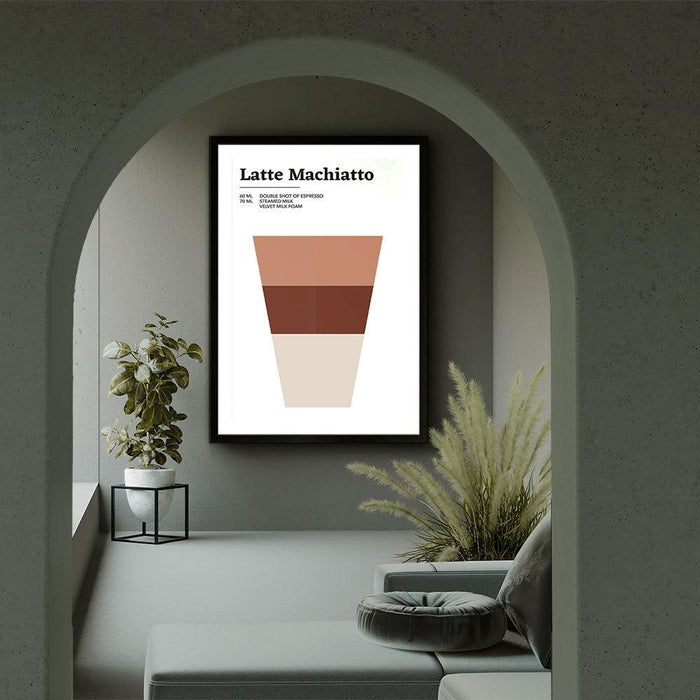 Walljar Latte Machiatto