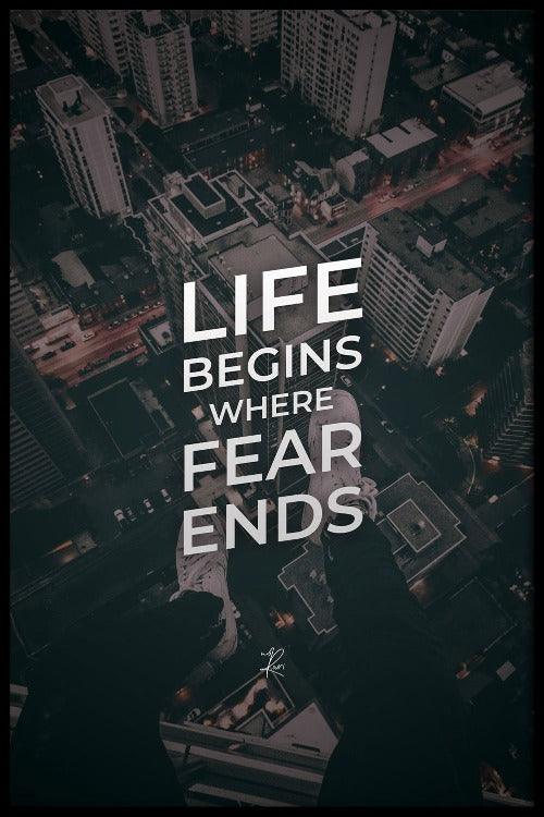 walljar Life begins where fear ends