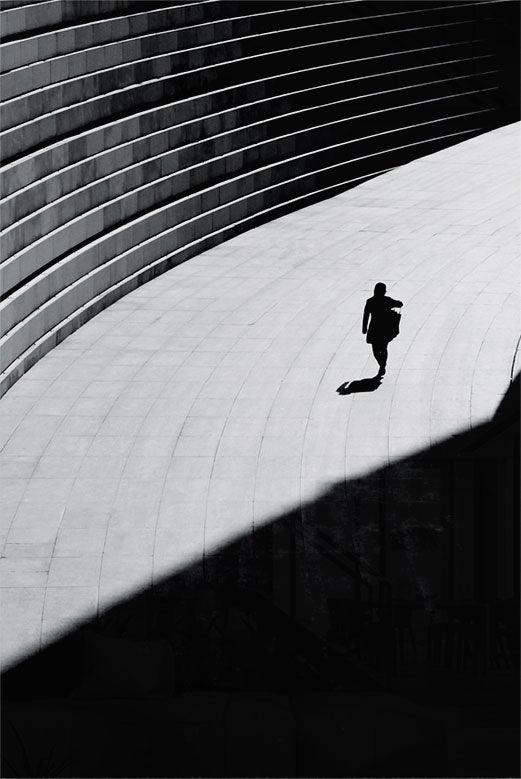 walljar Lonely Silhouette