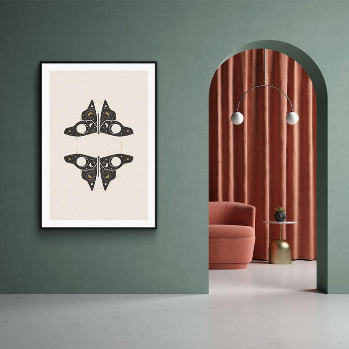 Walljar Maan Ster Vlinder