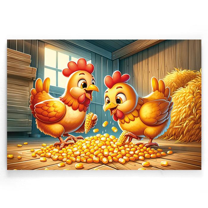 walljar Maisfestijn - Blije kippen in actie