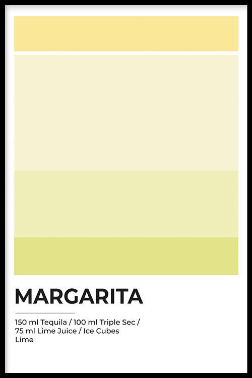 walljar Margarita Abstract