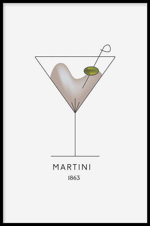 walljar Martini Cocktail