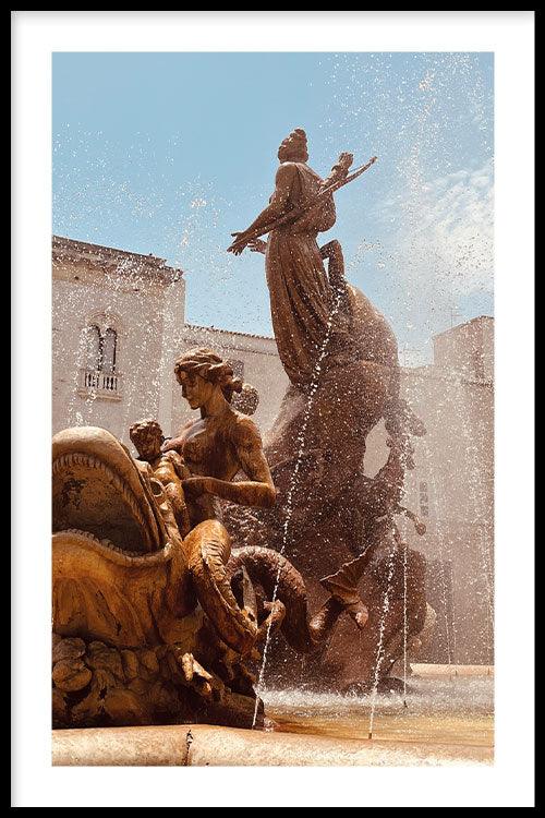 walljar Mermaid Fontain