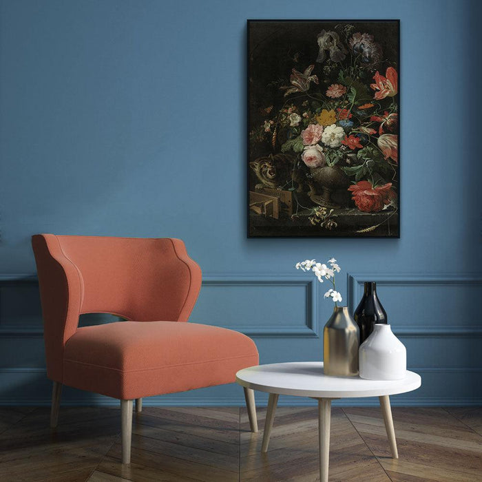 Walljar Mignon - Stilleven De Omvergeworpen Ruiker