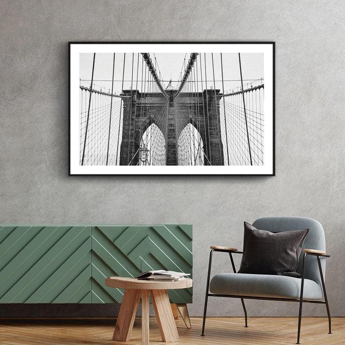 Walljar New York - Brooklyn Bridge
