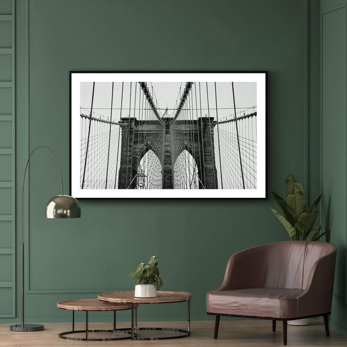 Walljar New York - Brooklyn Bridge