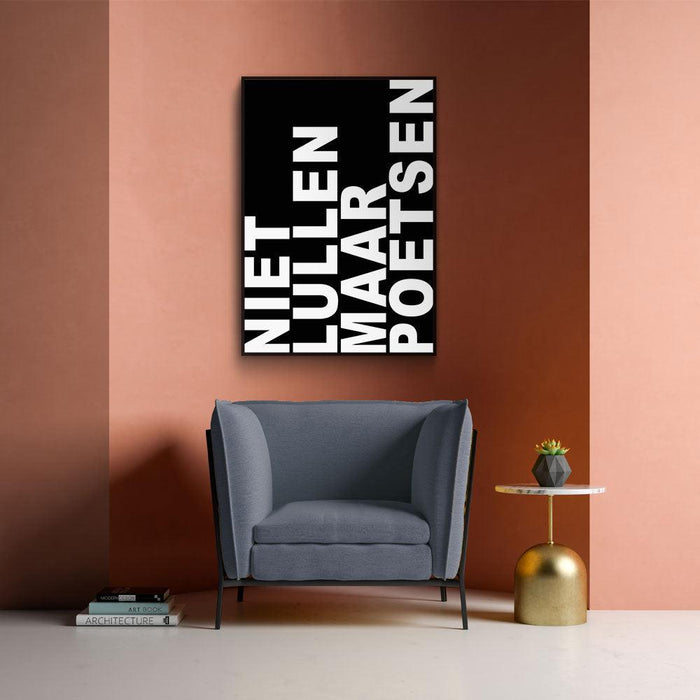 Walljar Niet Lullen Maar Poetsen