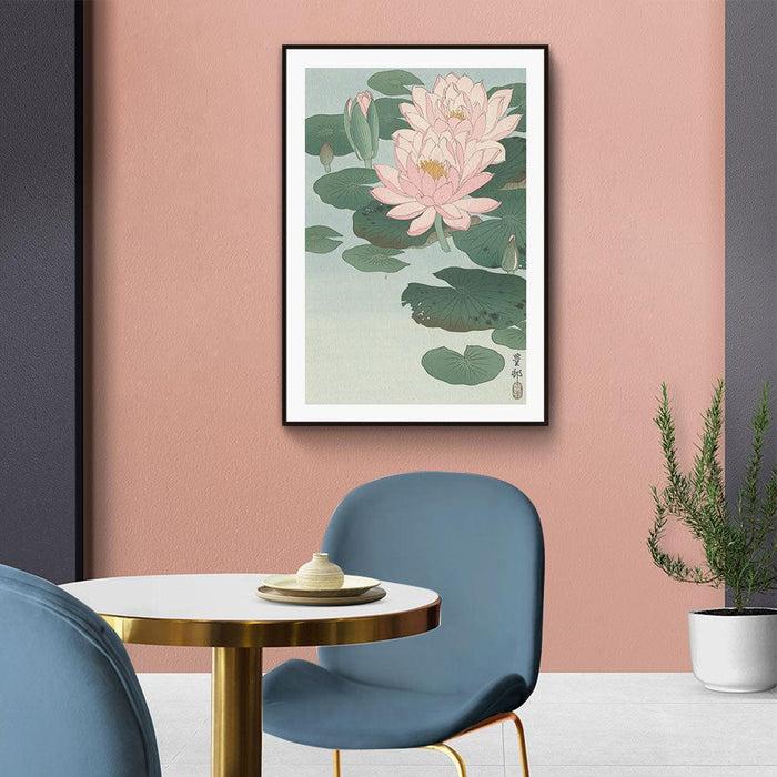 Walljar Ohara Koson - Water Lily