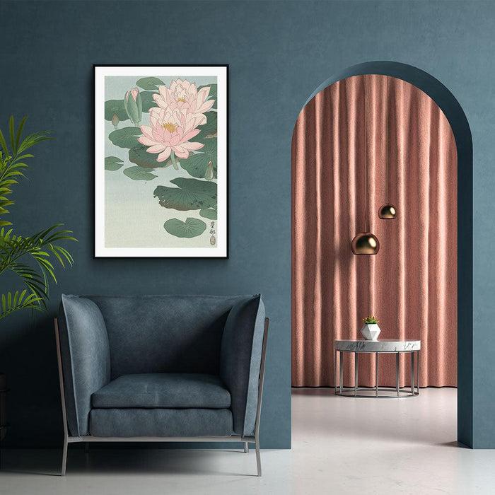 Walljar Ohara Koson - Water Lily