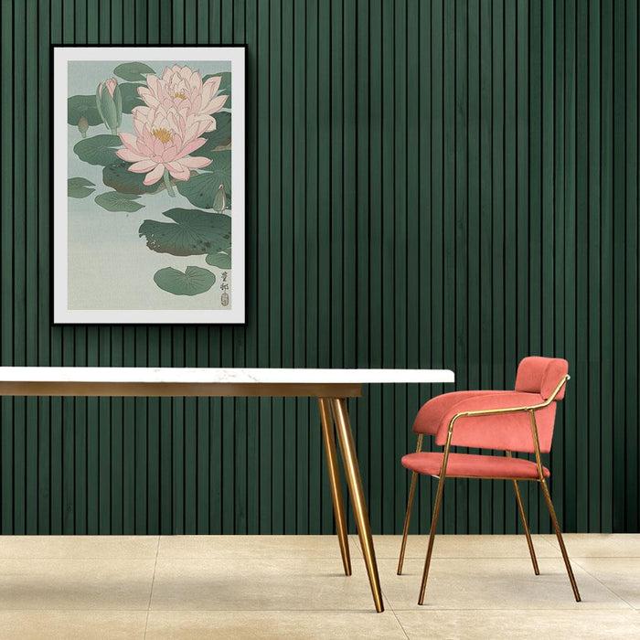 Walljar Ohara Koson - Water Lily