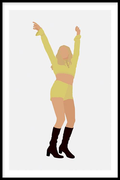 walljar Once Upon a Time in Hollywood III